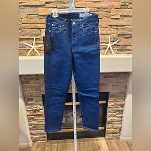 rag & bone Women's High Rise Jeans in Deep Blue